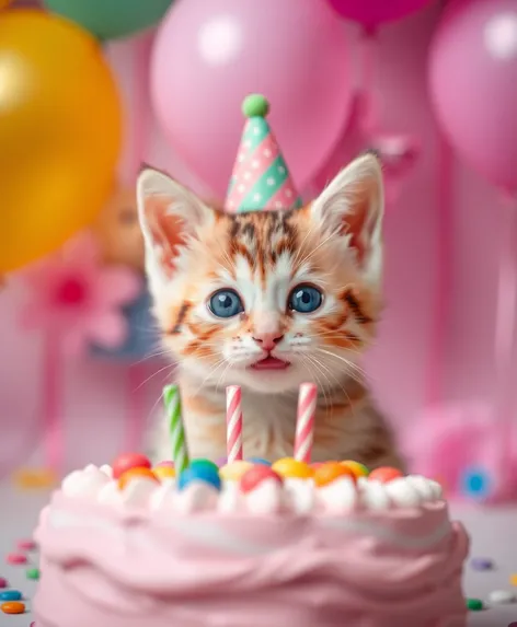 happy birthday kitten