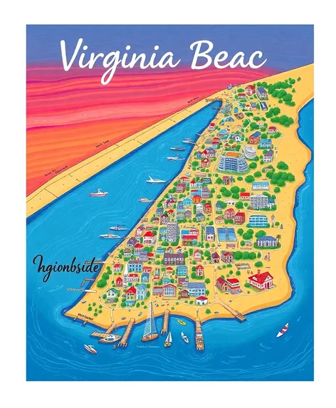 map of virginia beach