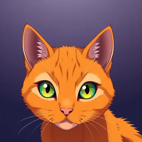 anime orange cat