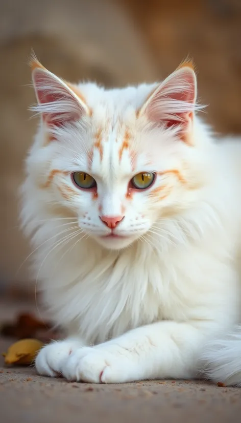 white maine coon