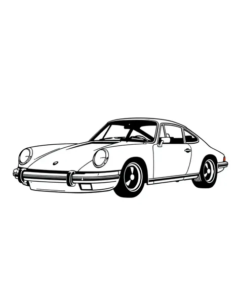 1973 porsche 911 silhouette