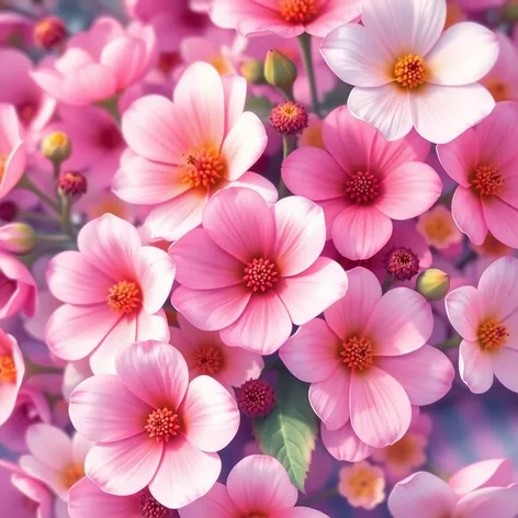 anime flower background