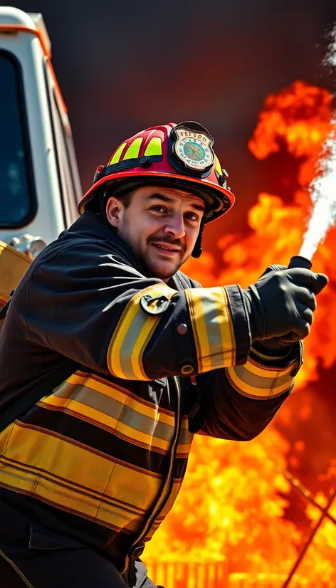 firefighter coloring page