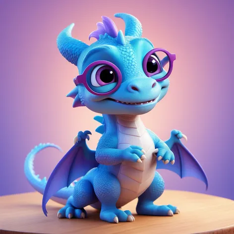 A baby dragon from