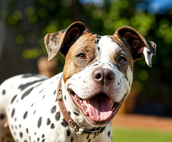 dalmatian and pitbull mix