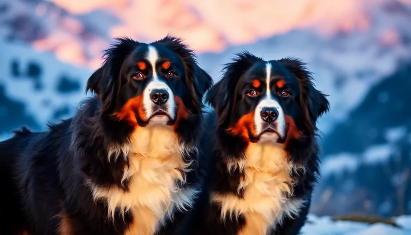 pictures of bernese dogs