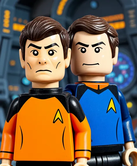 lego spock and kirk