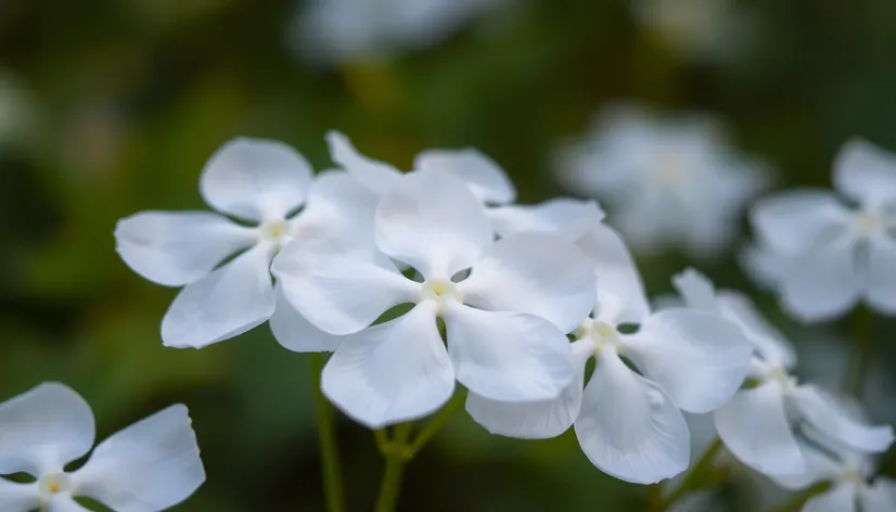 white and flower