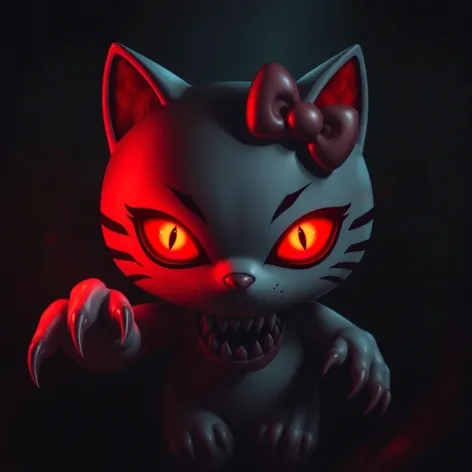 demonic hello kitty