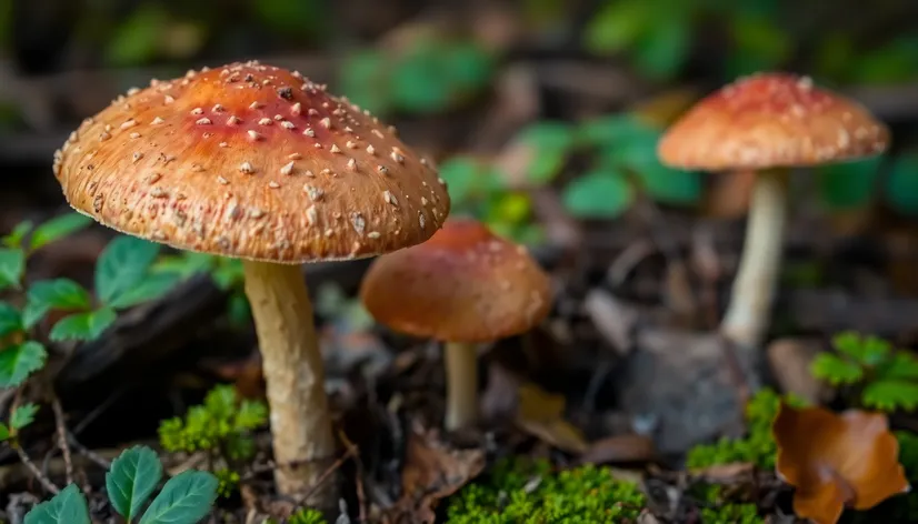 brown mushrooms