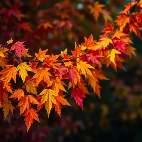 leaves fall garland