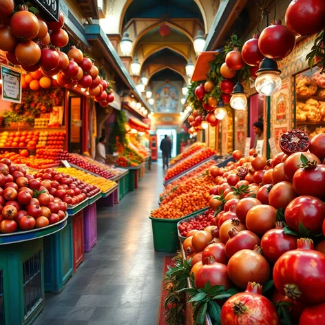 pomegranate market