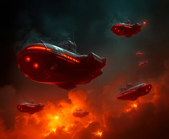 fire nation airships