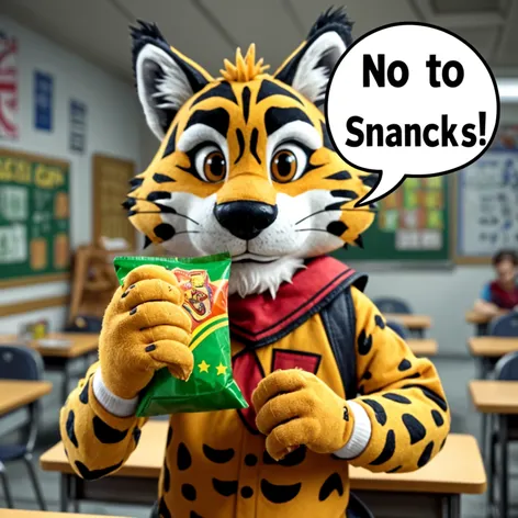 bobcat school mascot with