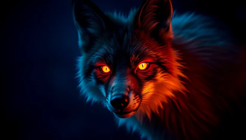 creepy fox