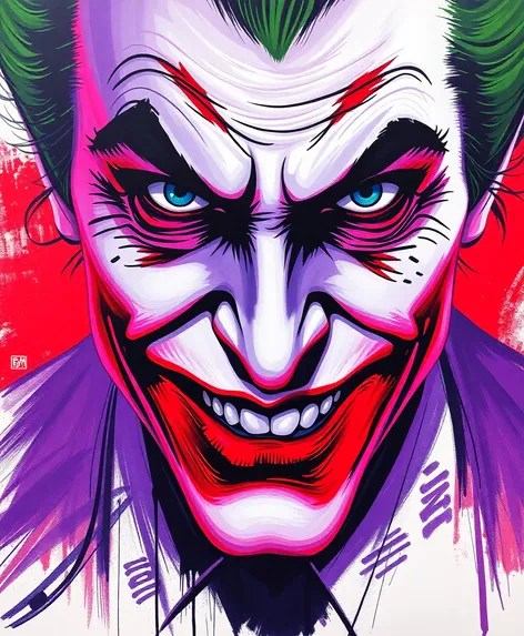 joker drawing