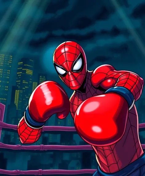 spiderman boxing