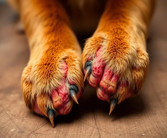 dog feet yeast infection