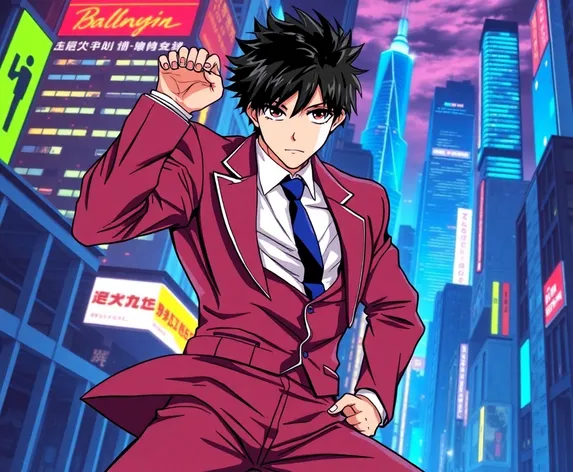 anime man in suit