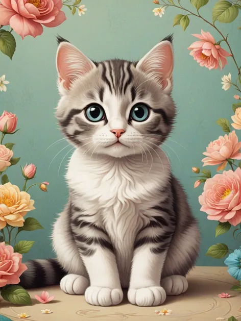 cute cartoon cat