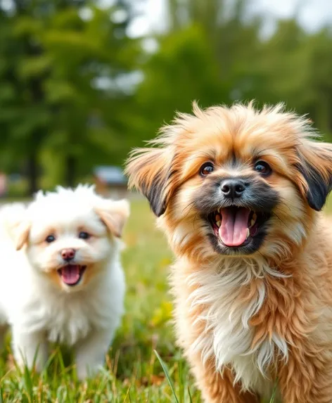 fluffy little dogs