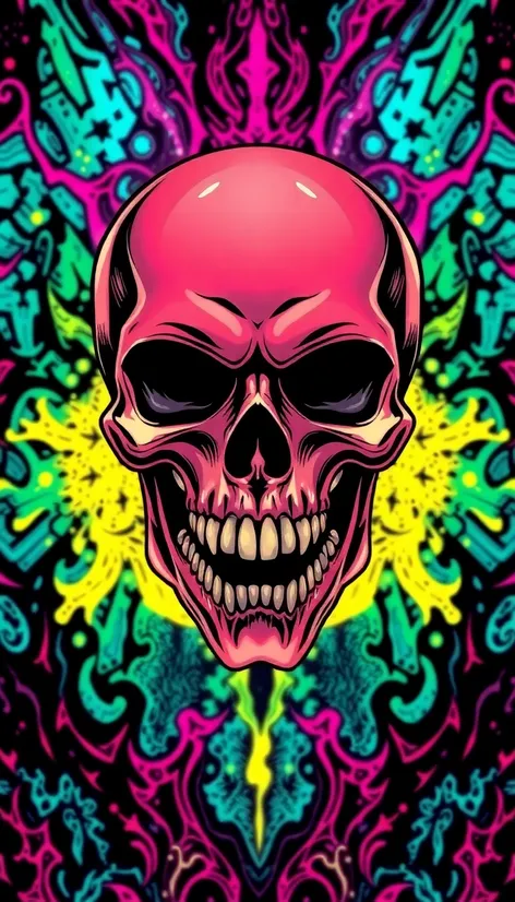 skull art