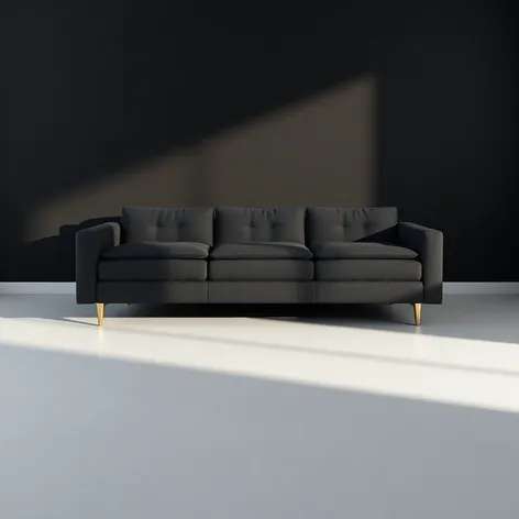 dark gray couch