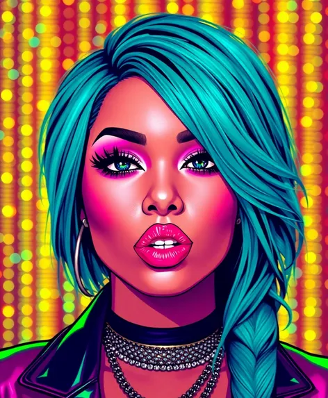 nicki minaj ai art