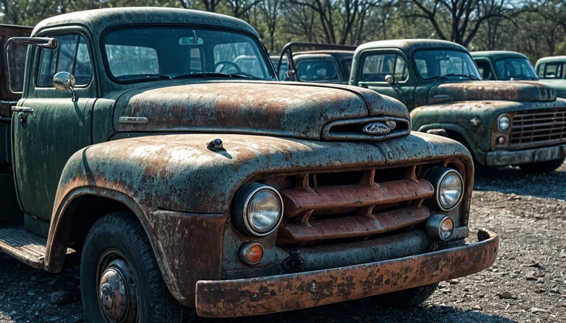 old ford trucks