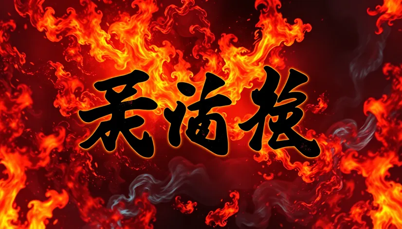 fire kanji