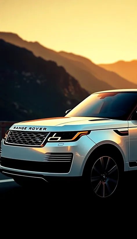 range rover white