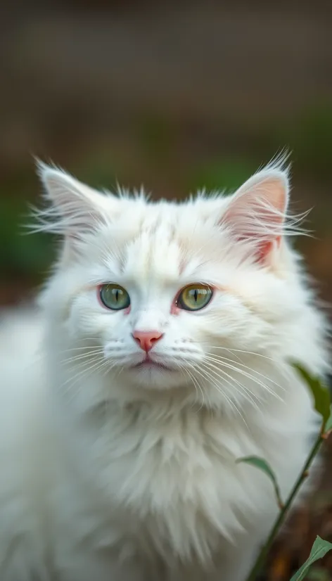 russian white cat