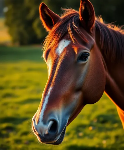 smiling horse