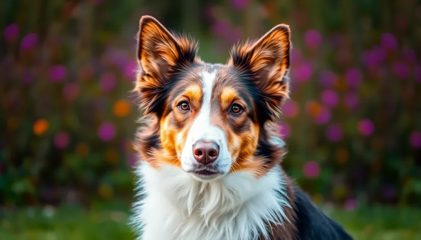 short haired border collie