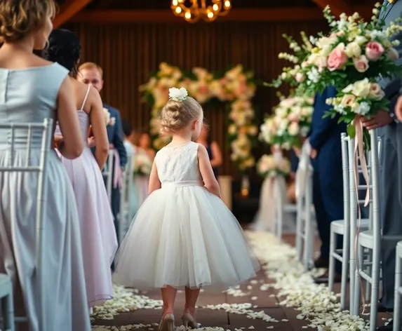 wedding flower girl