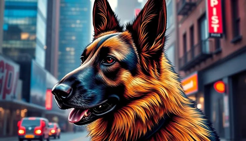 german shepherd anthro