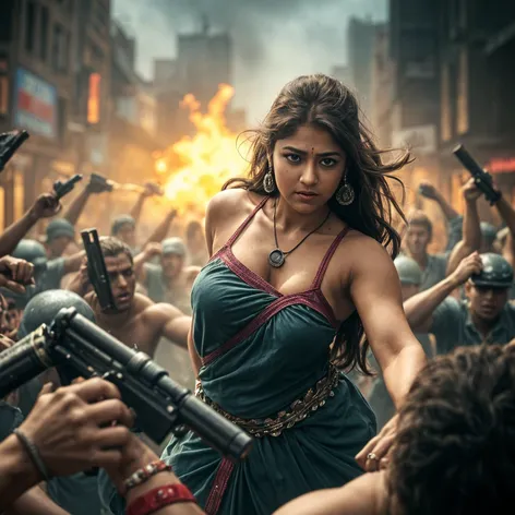 Nayanthara mass fight with