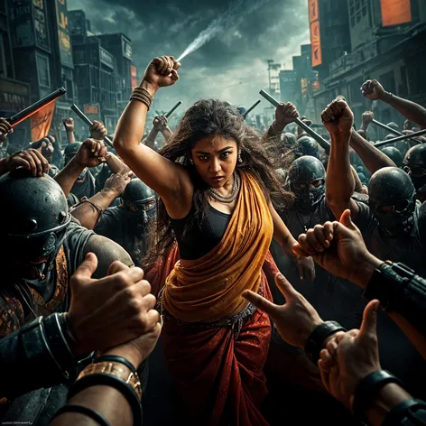 Nayanthara mass fight with