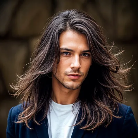 long hairstyles for men