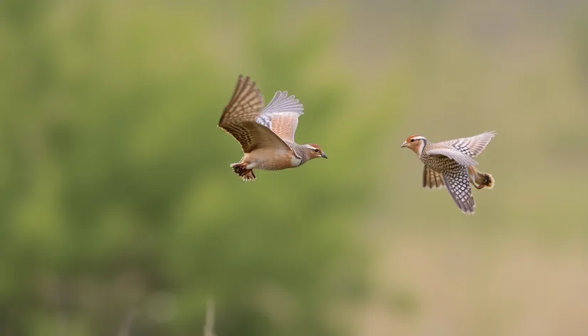 can quails fly