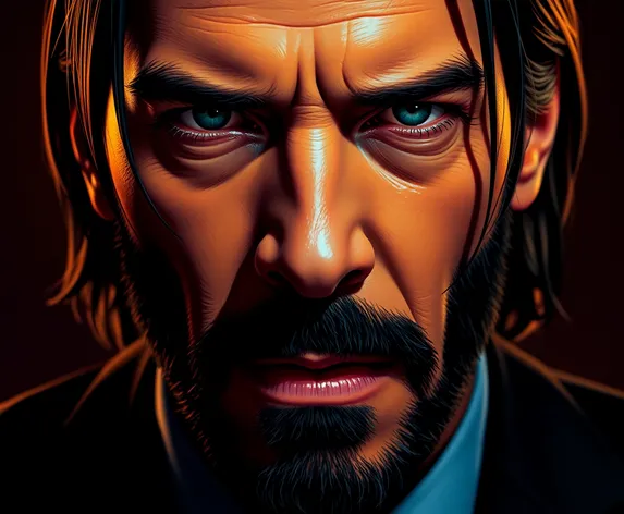 john wick face