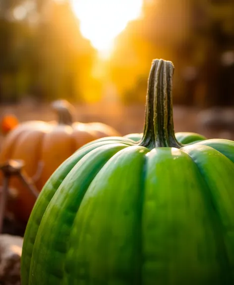 green pumpkin