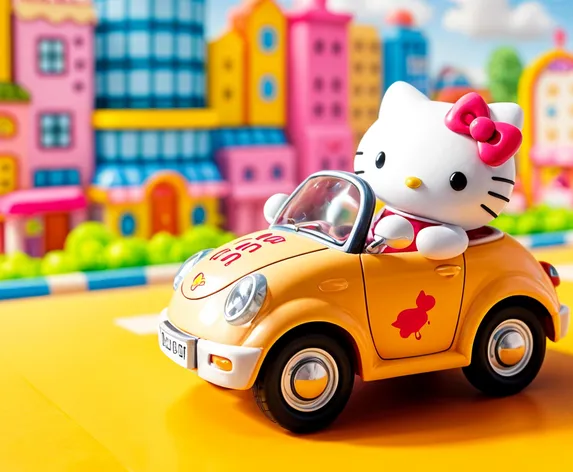 hello kitty car