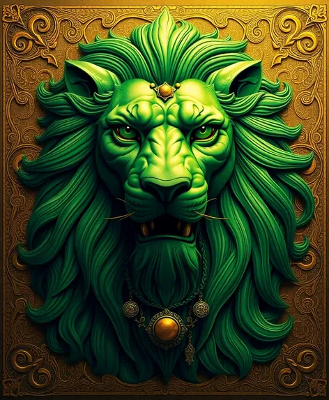 green lion alchemy