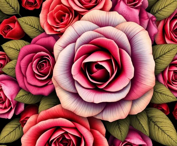 rose pattern