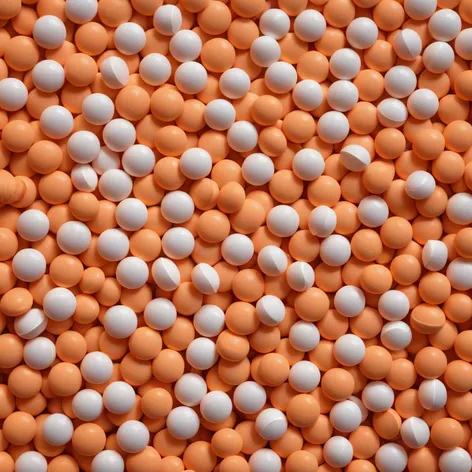 orange round pill