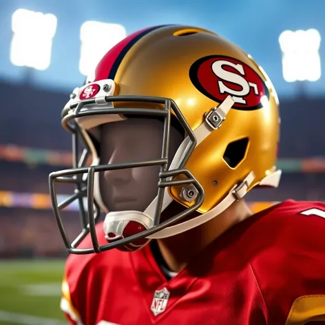 49ers helmet