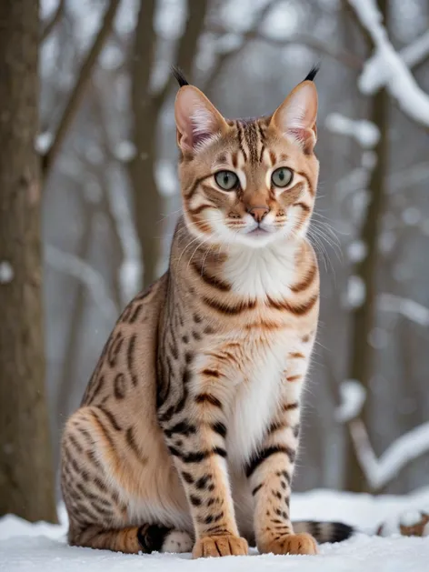 snow lynx bengal cat