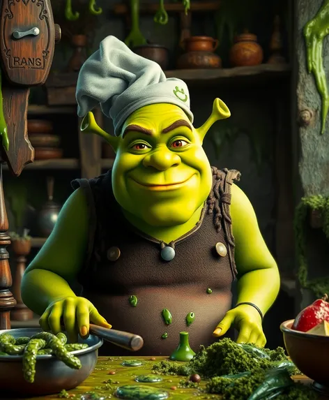 shrek chef