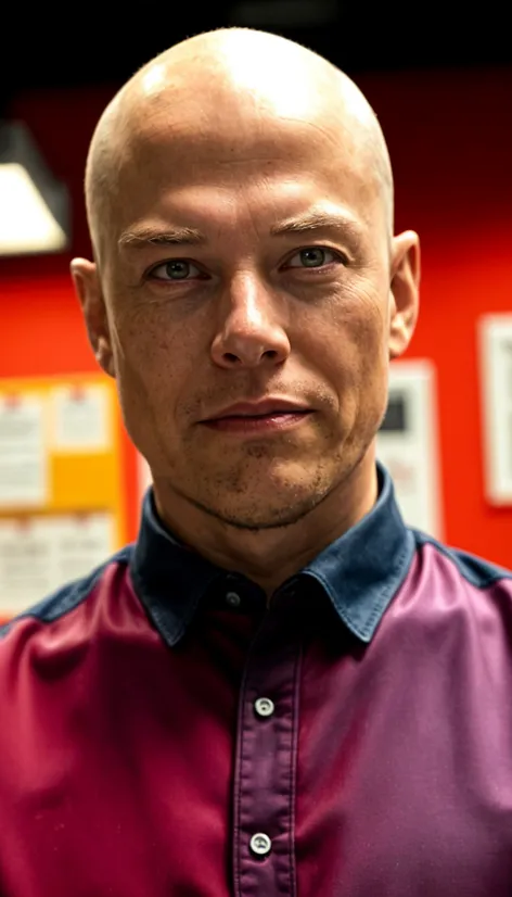 elon musk bald